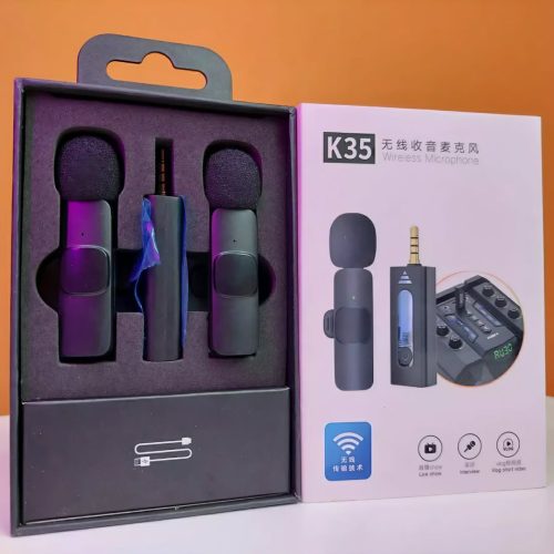 K35 Dual Wireless Microphone - Image 3