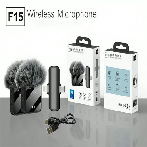 F15-2 Wireless 2 in 1 Microphone - Image 6