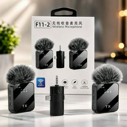 F11-2 Wireless Mic for YouTubers
